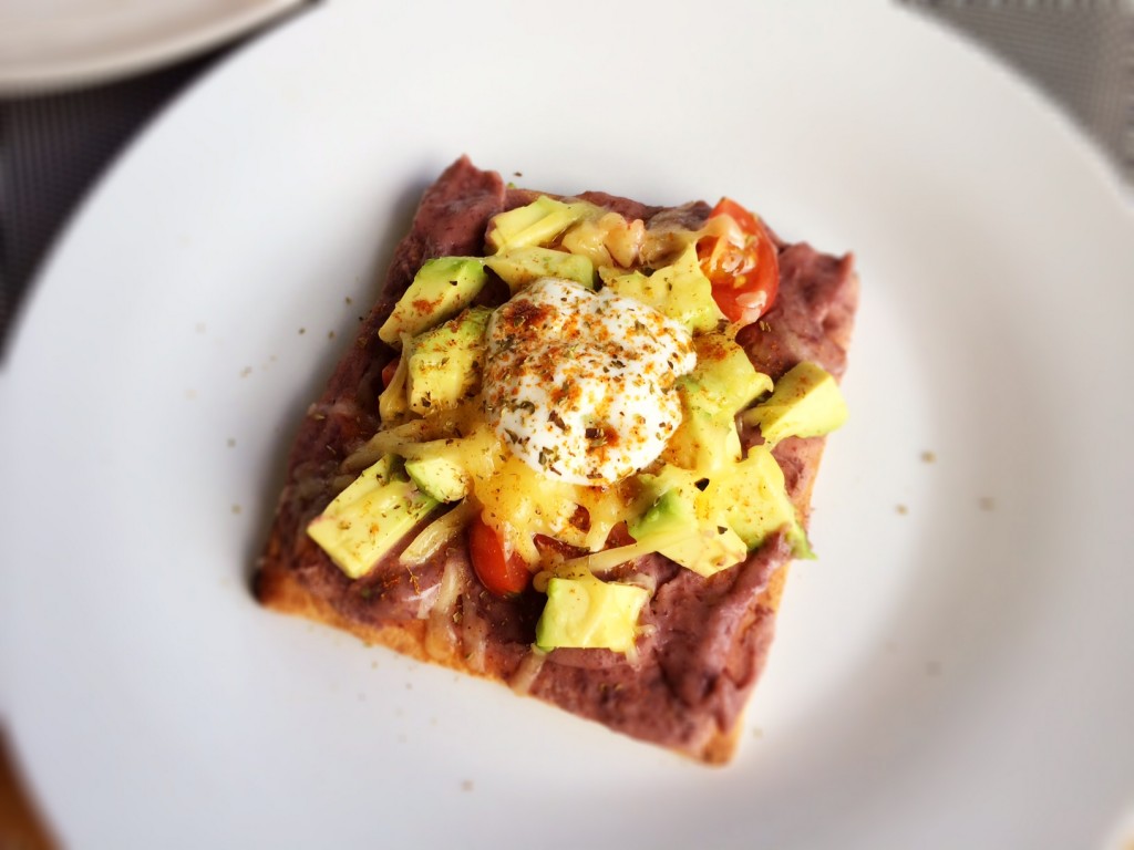 Flat Bread Mexican Veggie Pizza