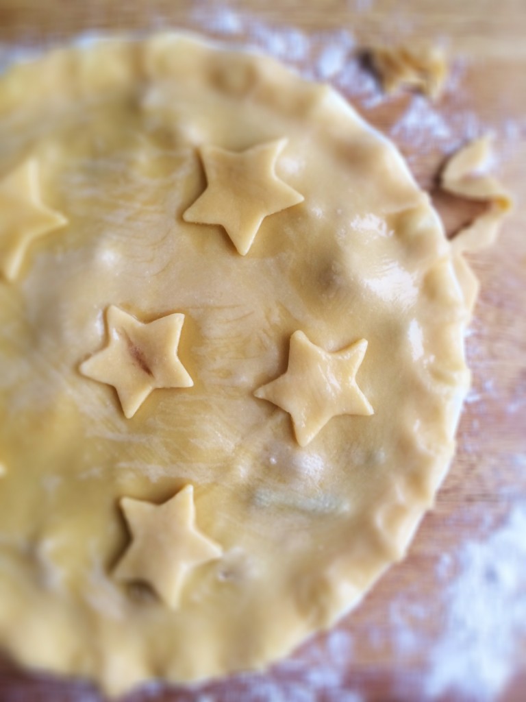 Slow Cooked Beef, Chorizo & Vegetable Pie