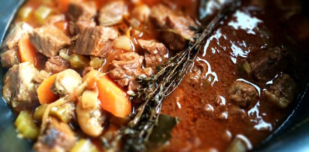 Slow Cooked Beef Casserole