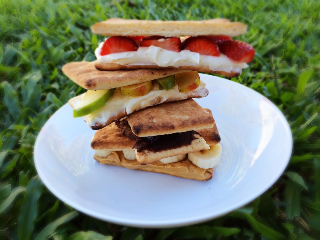 Flat Bread Healthy S'Mores