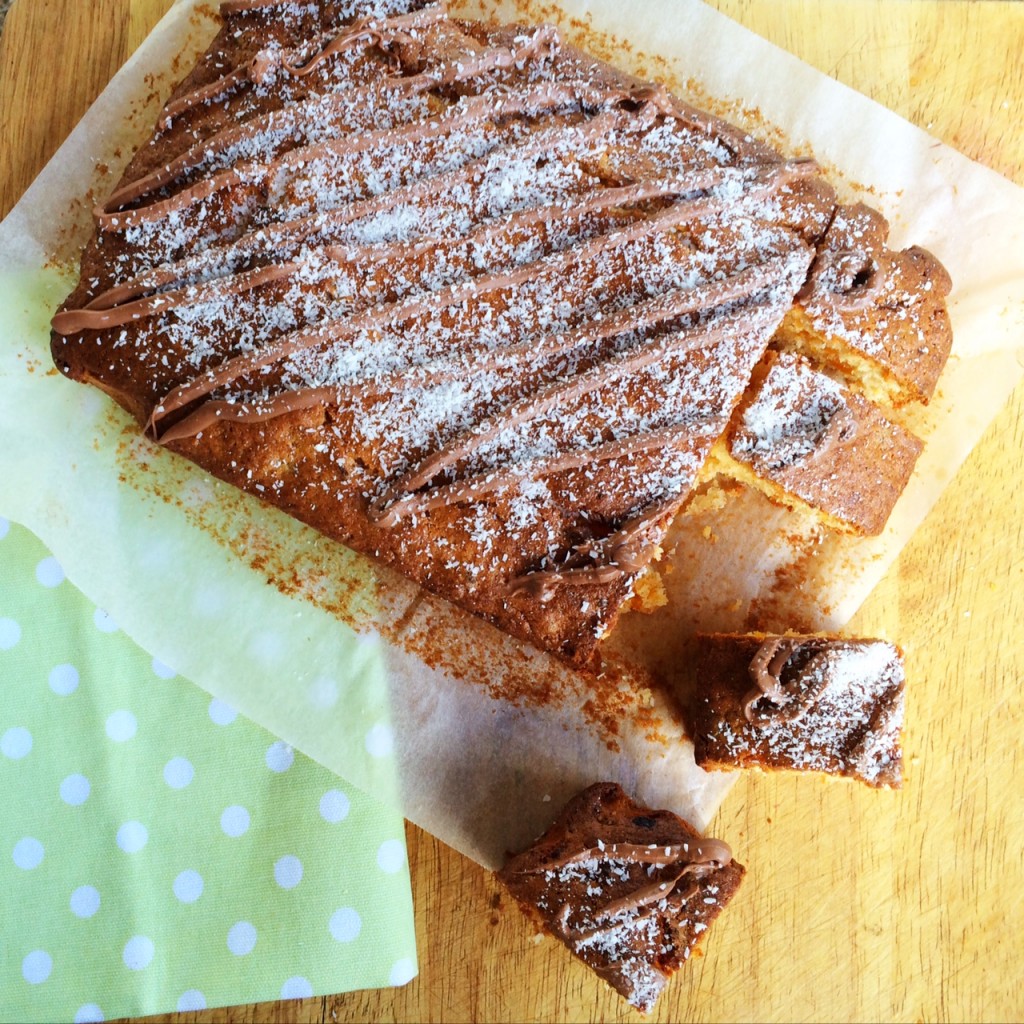 Apricot and Coconut Slice Cake