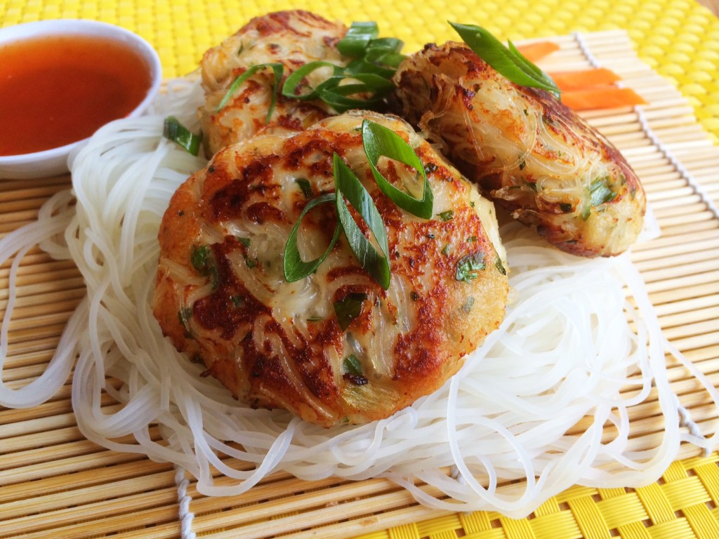 Chang's Gluten Free Fish and Noodle Cakes