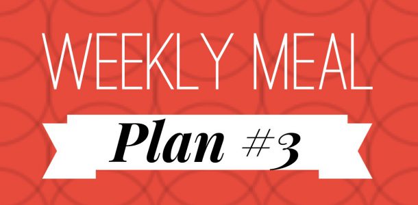 Weekly Meal Plan 3