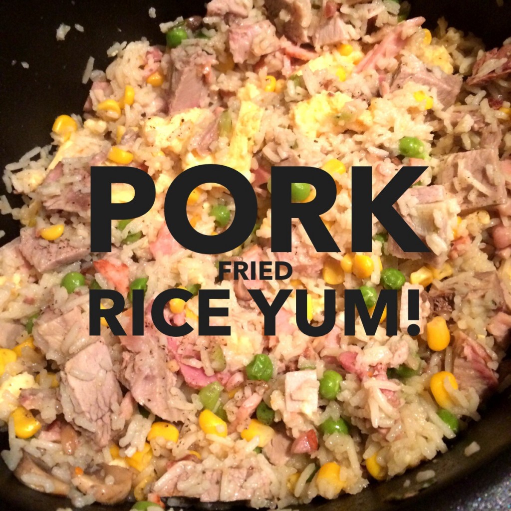 Leftover Pork Fried Rice