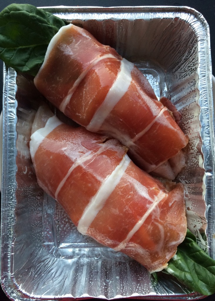 Chicken Breast wrapped in Proscuitto