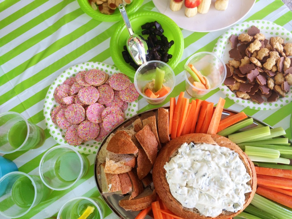 Fruit Sticks, Biscuits, Lollies, Cobb Dip