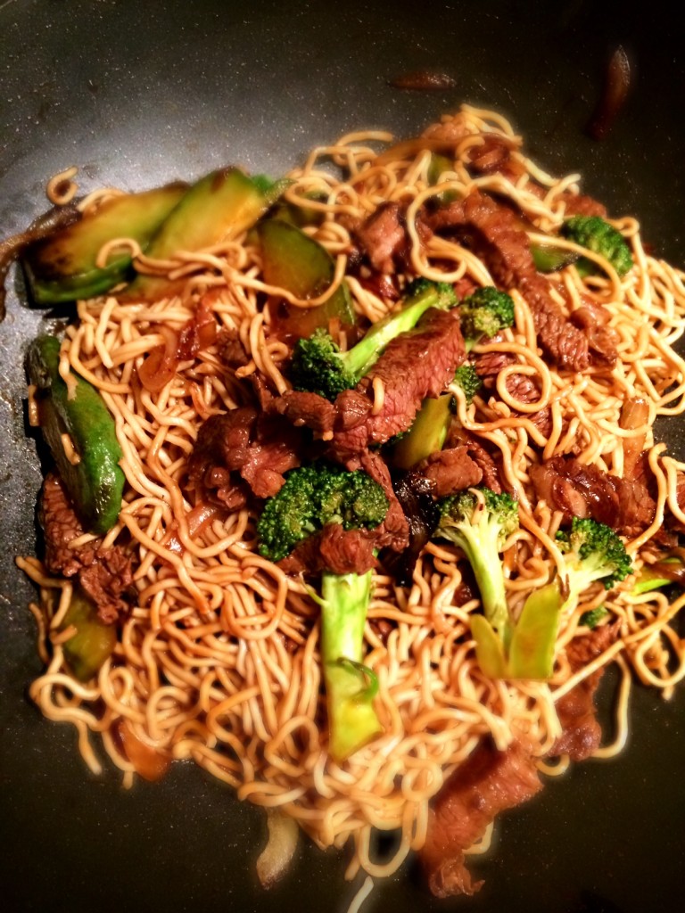 Beef & Broccoli Black Bean with Noodles