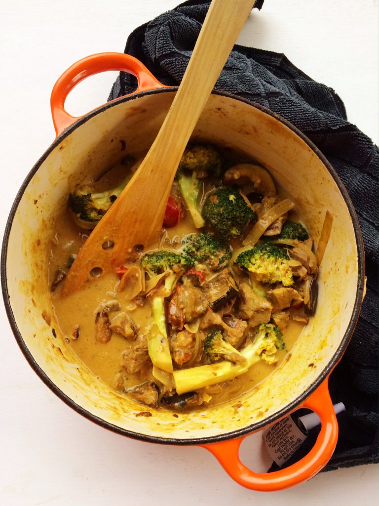 Satay Curry Lamb