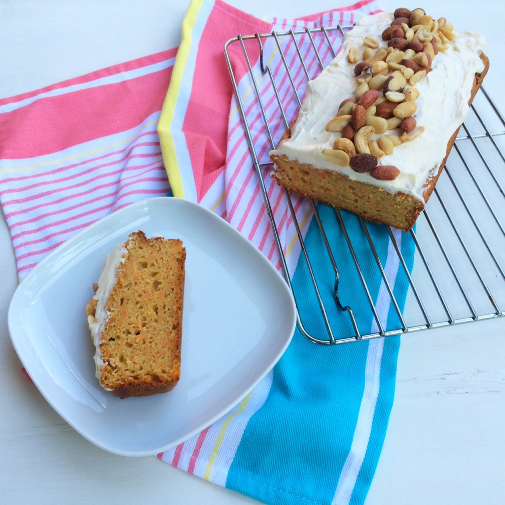 Kid Friendly Carrot Cake with Maple Cream Cheese Icing