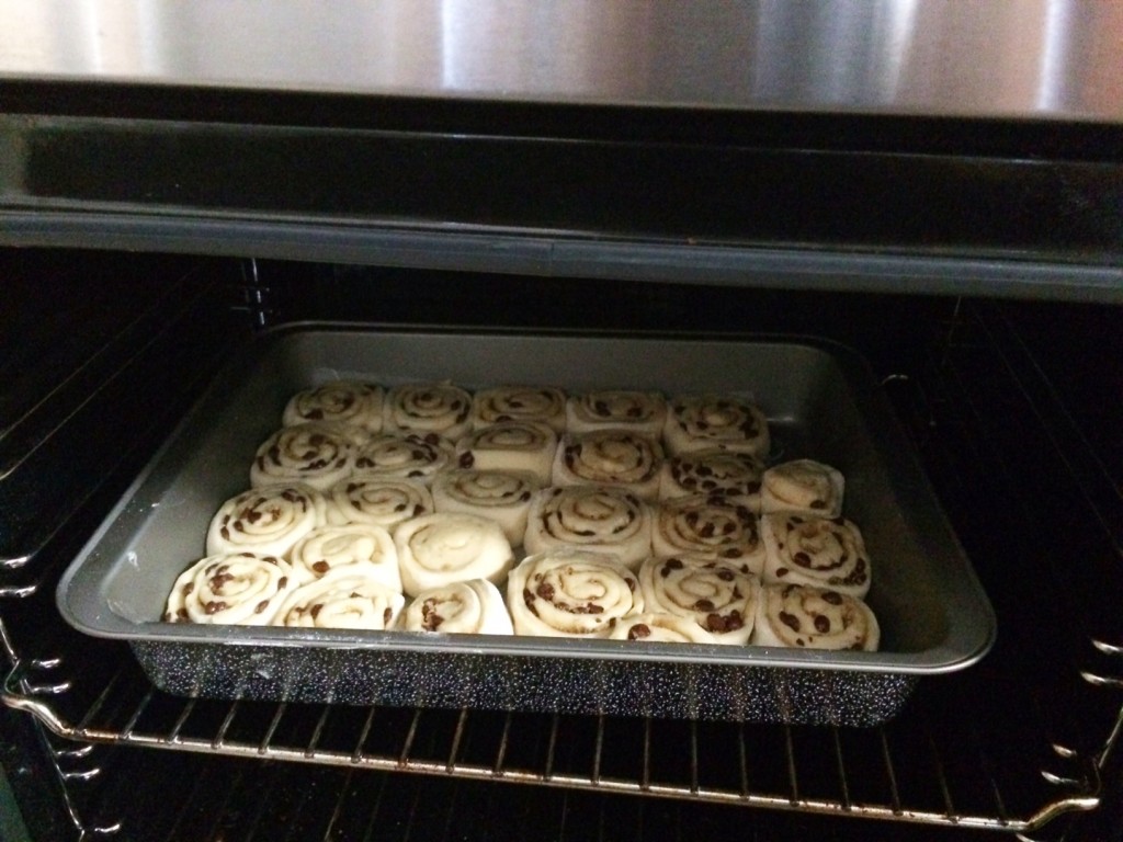 Choc Chip and Brown Sugar Scrolls