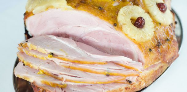 Baked Maple Mustard Ham