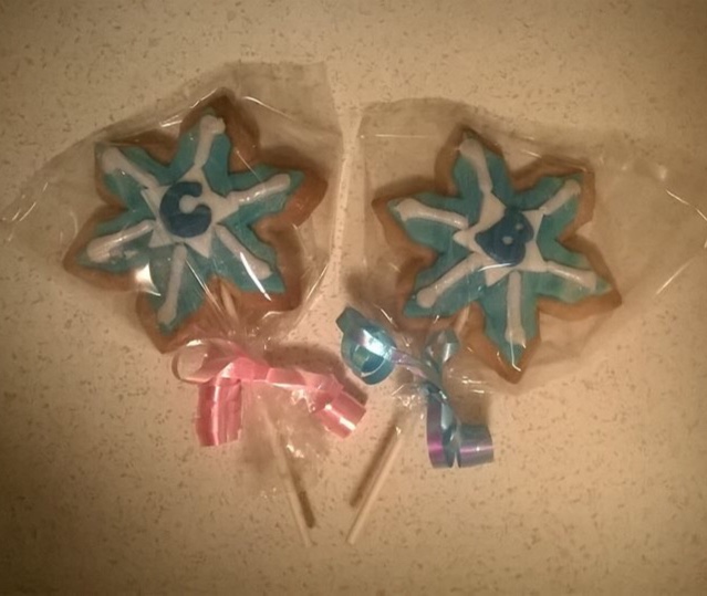 Decorated Gingerbread on a Stick