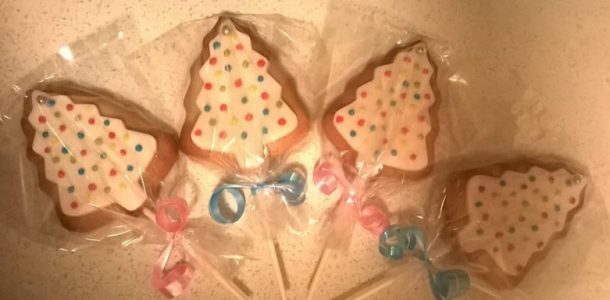 Decorated Gingerbread on a Stick