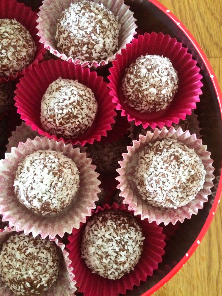 Chocolate Ginger Nut Truffles