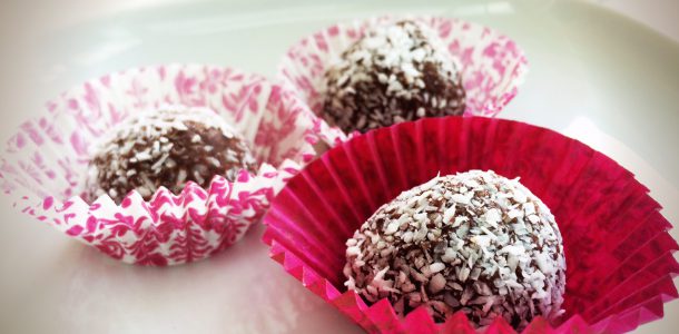 Chocolate Ginger Nut Truffles