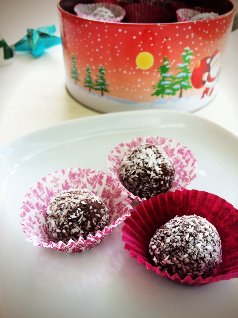 Chocolate Ginger Nut Truffles