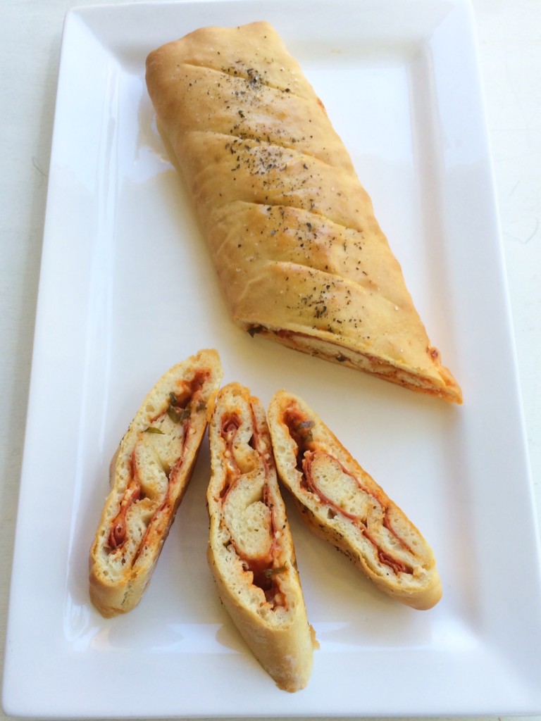 Salami Stromboli