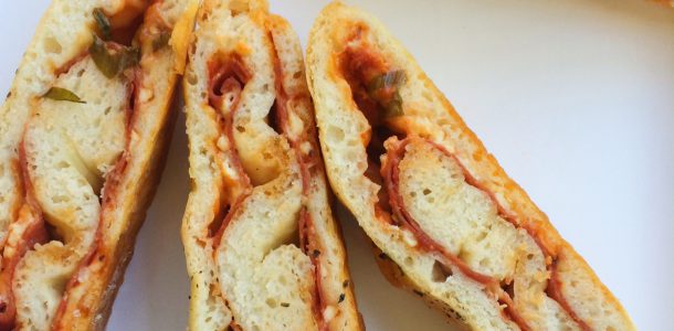 Salami Stromboli