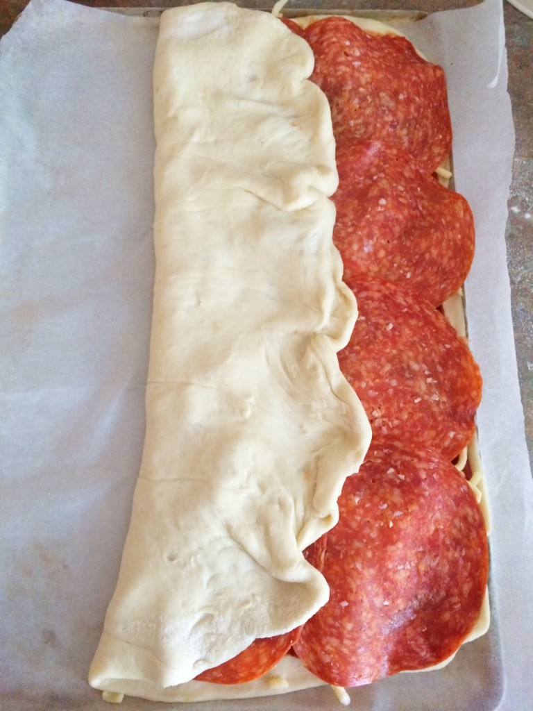 Salami Stromboli