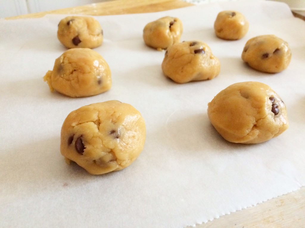 Chewy Choc Chip Cookies