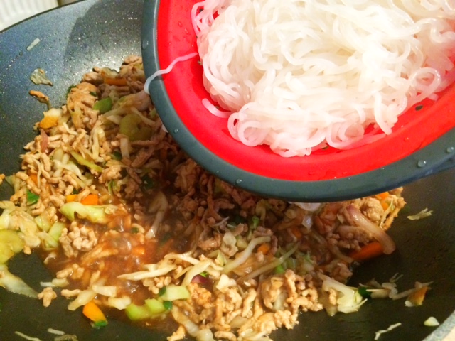 Low Fat Pork Chow Mein Noodles