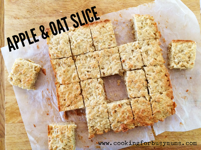 Apple and Oat Slice