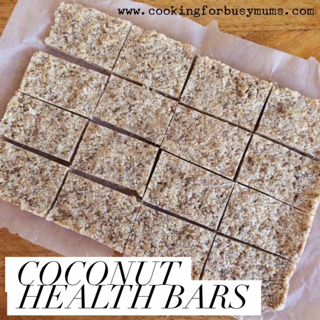 Coconut Health Bars
