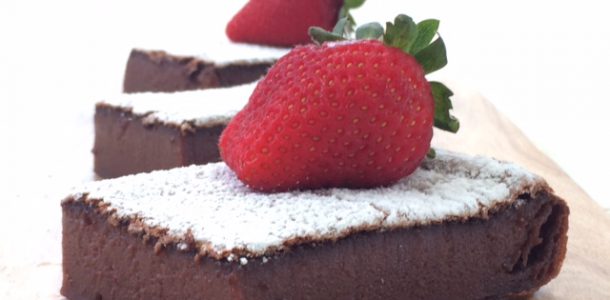 Magic Chocolate Custard Cake