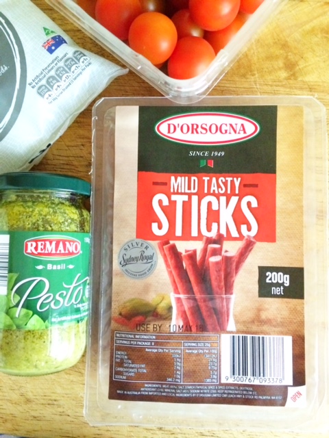 Mild Tasty Sticks Pasta Salad