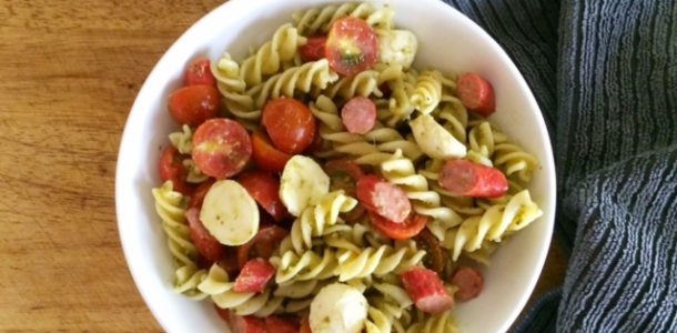 Mild Tasty Sticks Pasta Salad