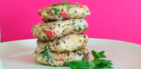 Chickpea & Quinoa Patties