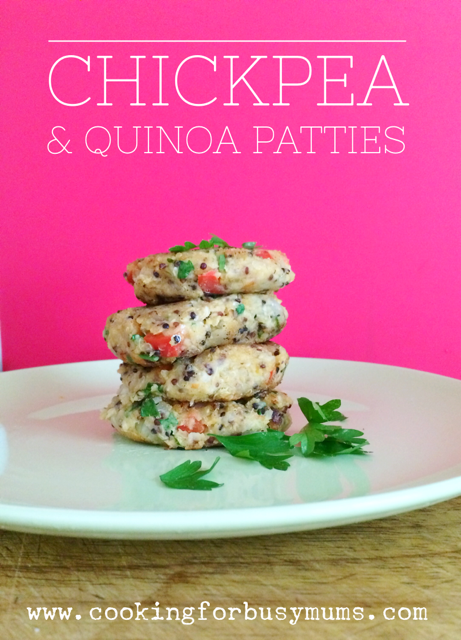 Chickpea & Quinoa Patties