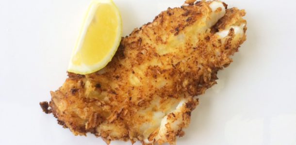 Salt and Vinegar Crumbed Fish