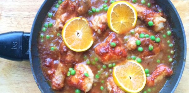 One Pan Orange Chicken