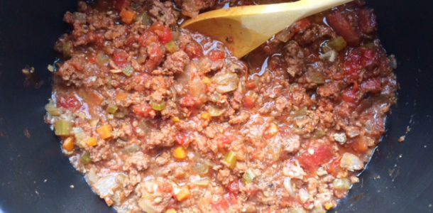 Slow Cooker Bolognese Sauce