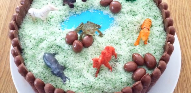 Easy Zoo Cake - Birthday Celebrations