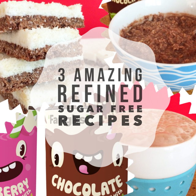 3 Amazing Refined Sugar Free Recipes using Fangks