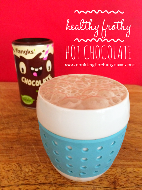 Healthy Frothy Hot Chocolate - 3 Amazing Refined Sugar Free Recipes using Fangks