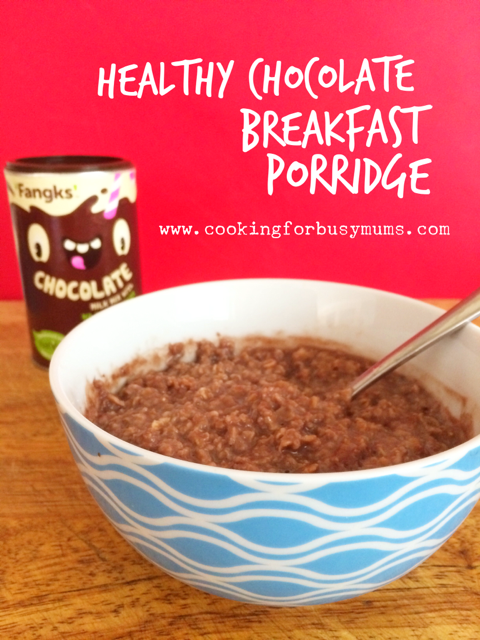 3 Amazing Refined SugarHealthy Chocolate Breakfast Porridge -  Free Recipes using Fangks