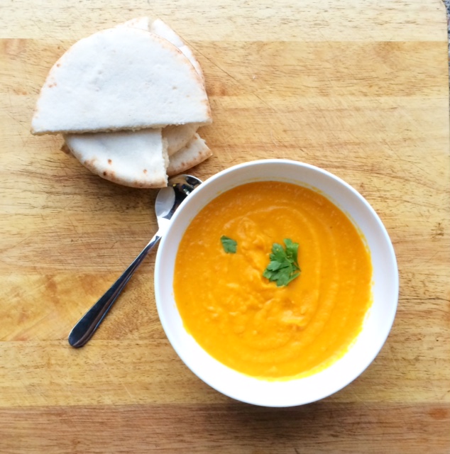 Carrot and Coconut Soup