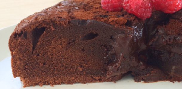 Easy Chocolate Mud Cake made in the Bellini Supercook
