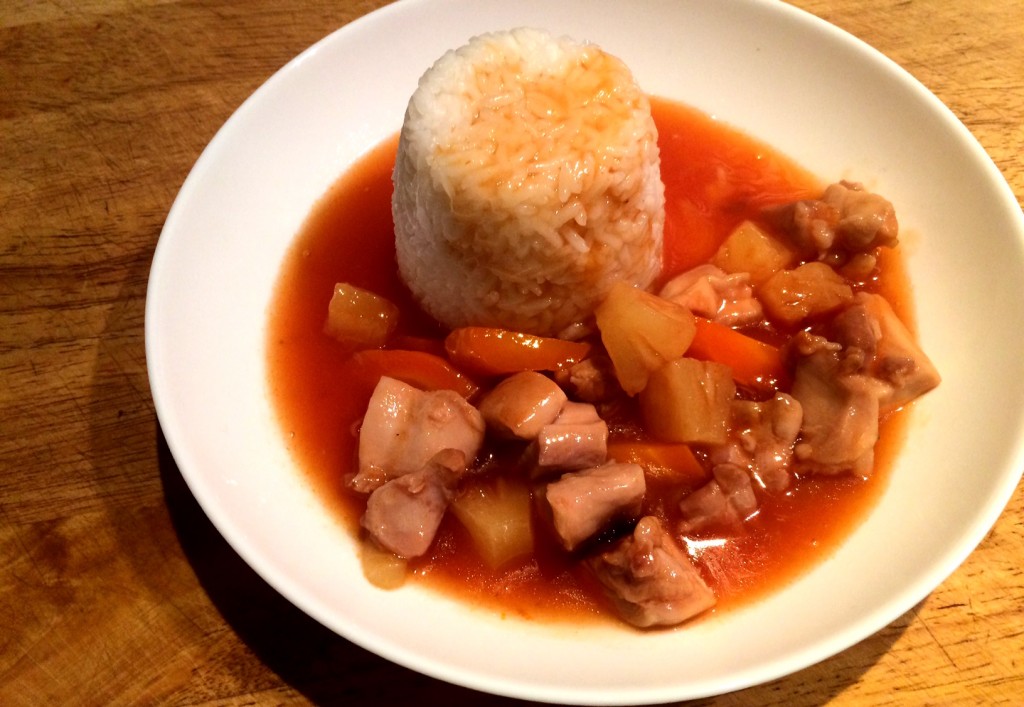 Pressure Cooker Sweet and Sour Chicken