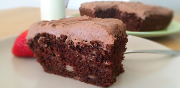 Crazy Chocolate Banana Cake