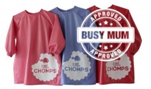 Review: Messy meal times are a thing of the past with Little Chomps Smocks