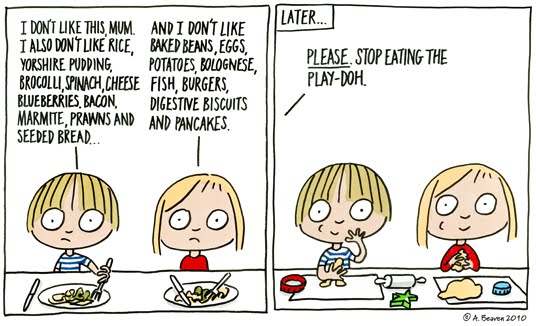 Are they really fussy eaters?