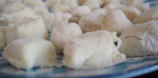 Gnocchi from Leftover Mashed Potato