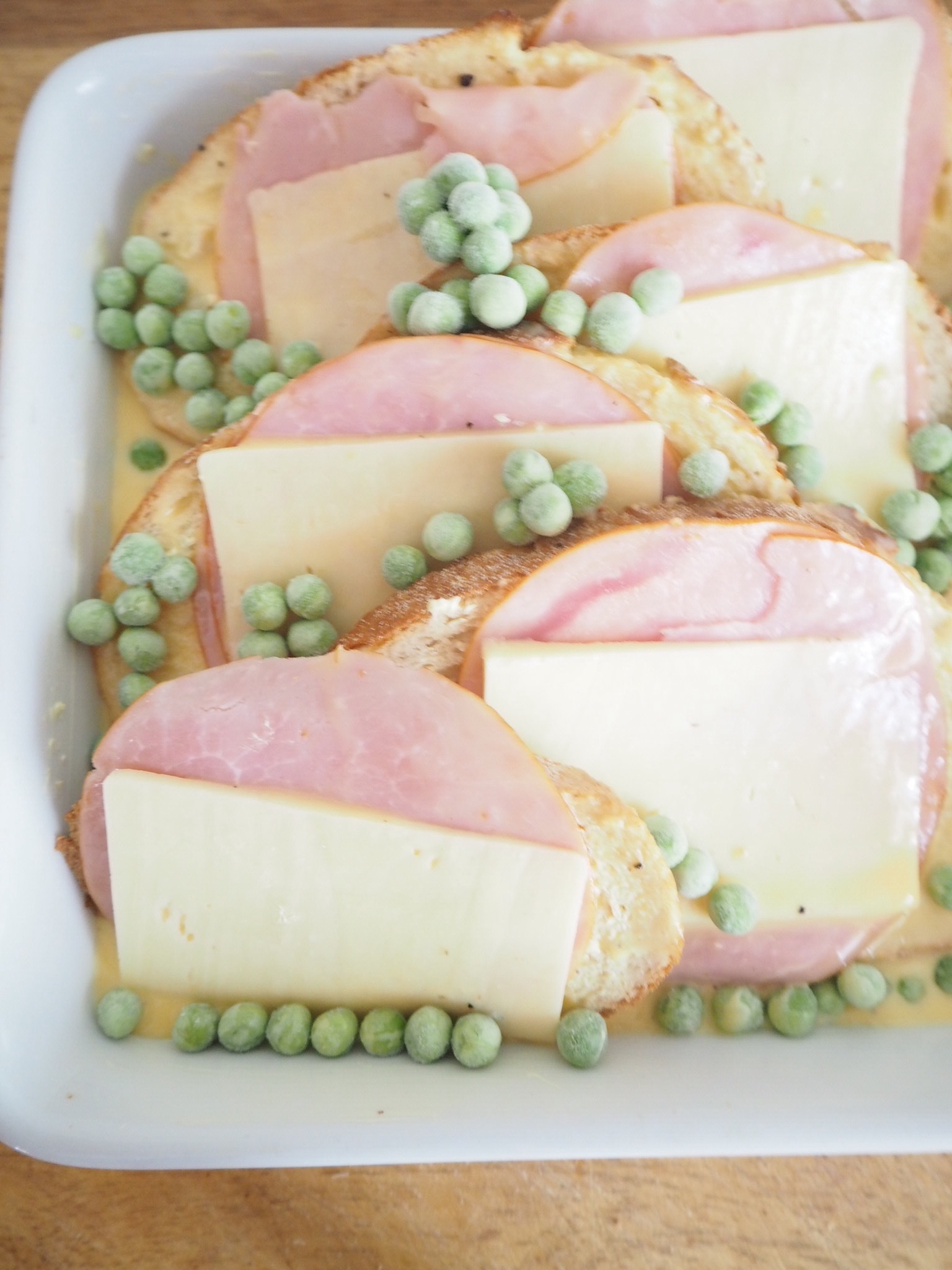 Ham and Cheese Sandwich Bake