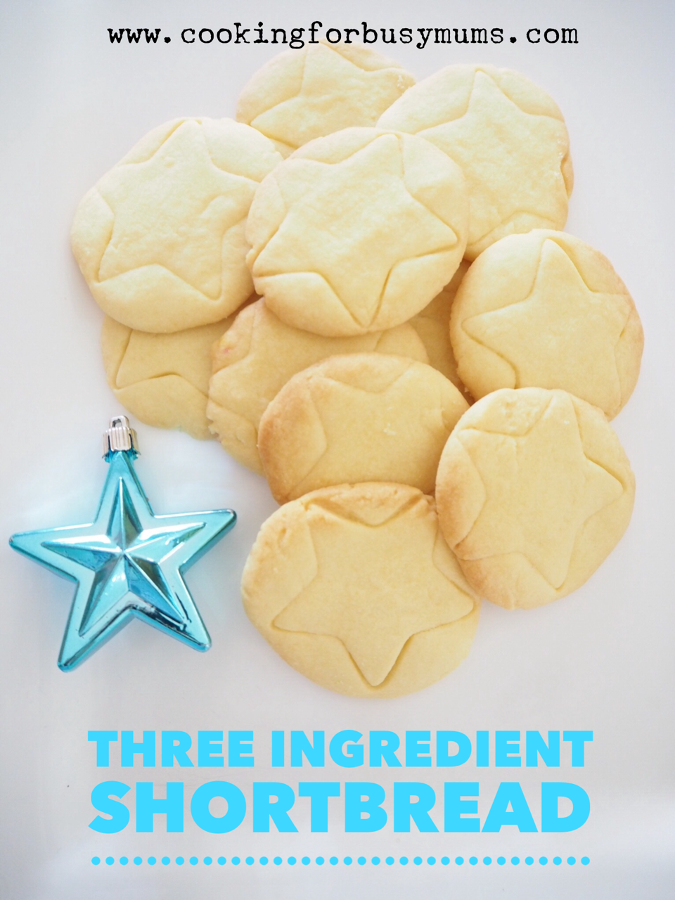 Three Ingredient Shortbread
