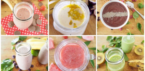 A week of family smoothies