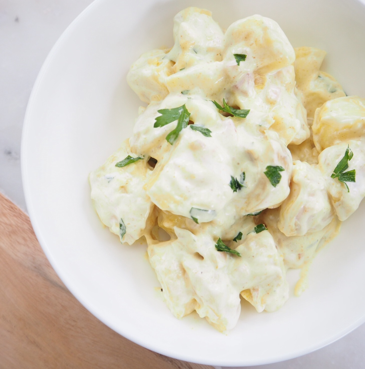 Curried Potato and Egg Salad